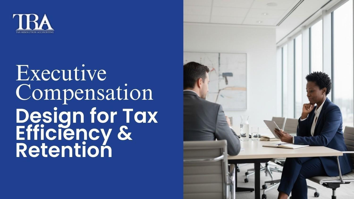 executive compensation design for tax efficiency & retention